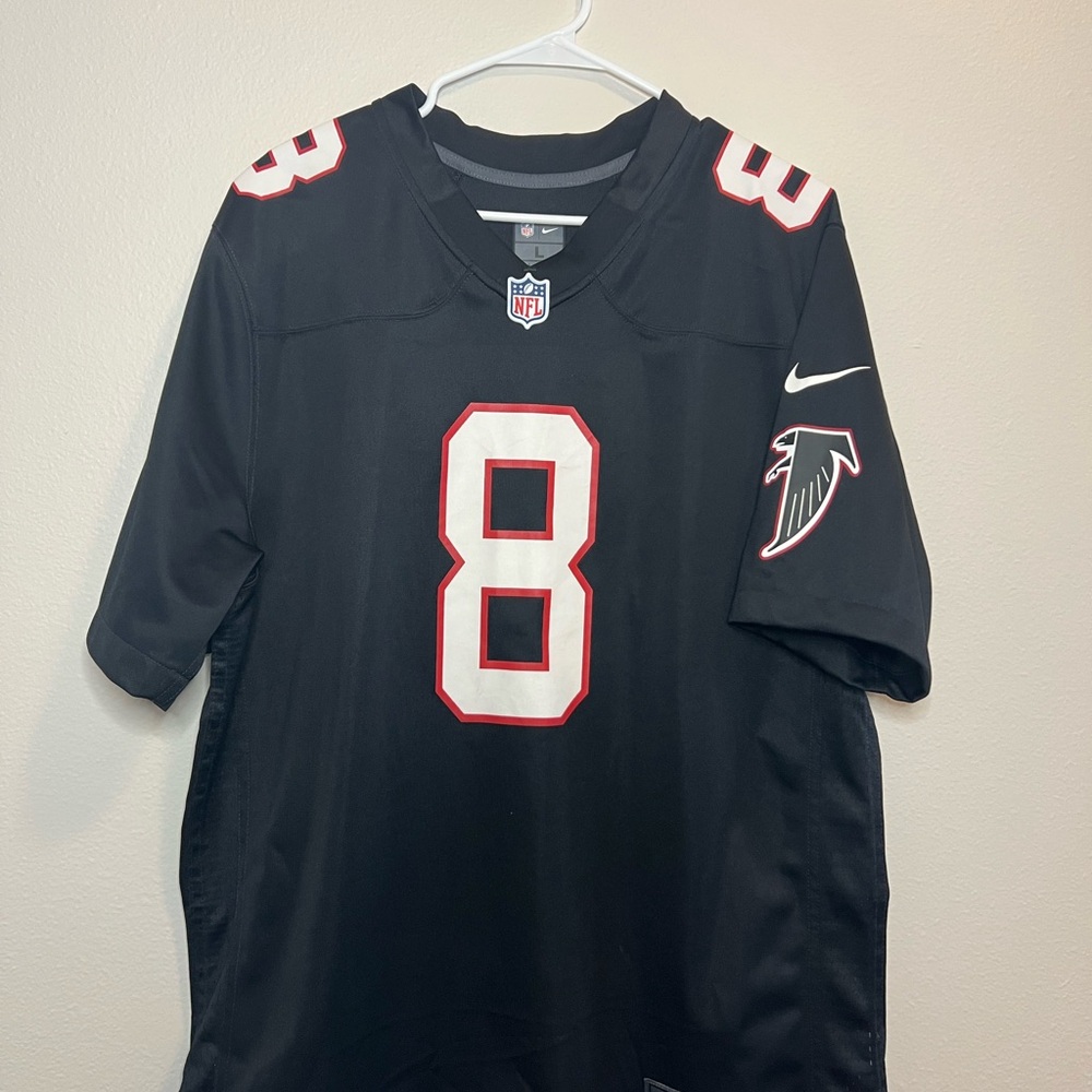Authentic Atlanta Falcons Kyle Pitts Throwback Nike Black NFL Jersey Size L